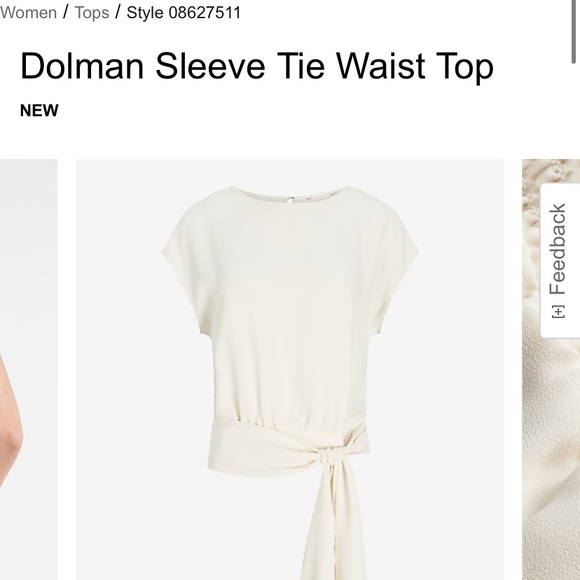 A flattering tie-waist top with dolman sleeves - Picture 4 of 6